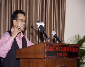 Awarded program in Dr.Bal krishna Thapa